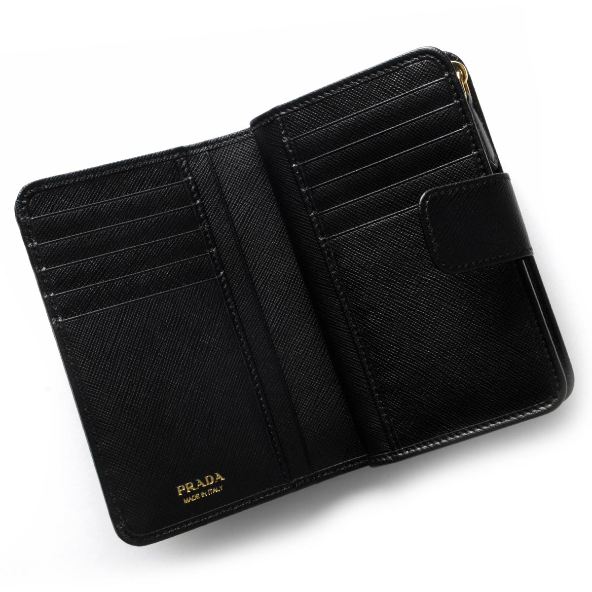 楽天市場】プラダ 二つ折り財布 財布 レディース サフィアーノ