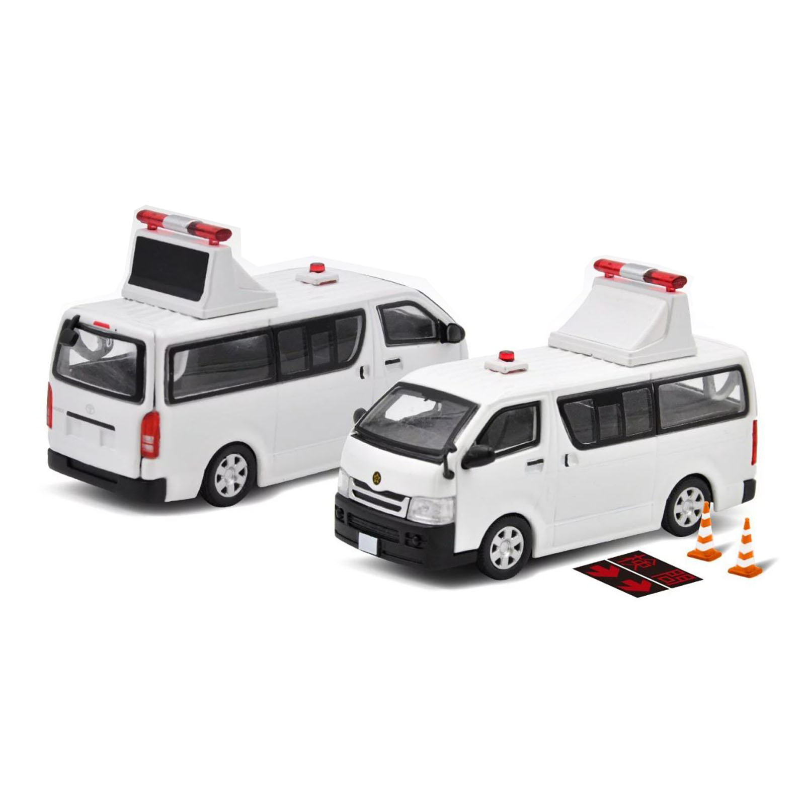 楽天市場】【国内在庫品】エラカー 1/64 トヨタ ハイエース 警察本部