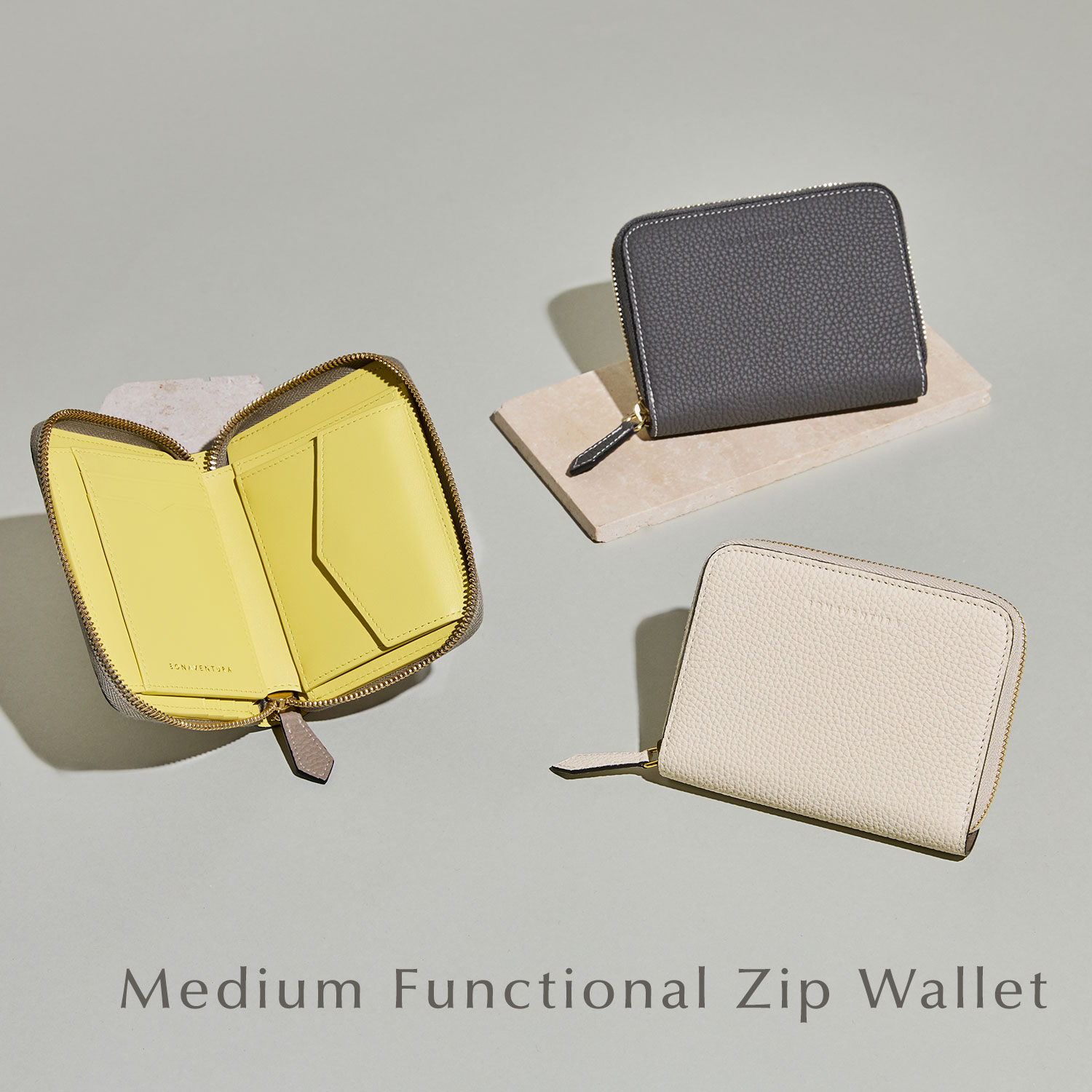 楽天市場】【公式】ミディアム ファンクショナル ジップウォレット