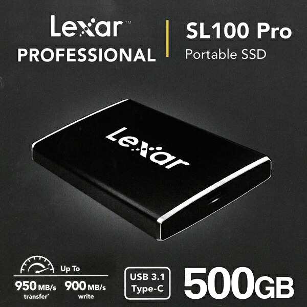 楽天市場】外付け SSD 500GB ポータブル 持ち運べる SSD データ保存