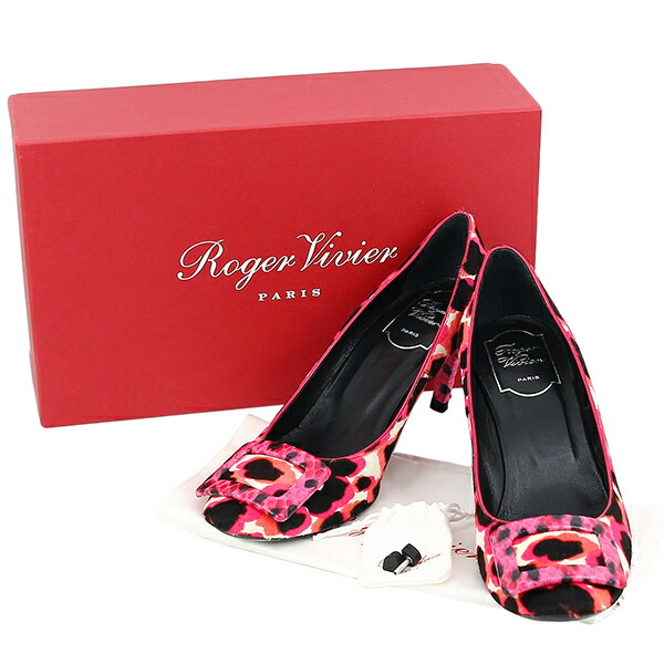 楽天市場】ロジェヴィヴィエ パンプス 37 24cm レディース ピンク