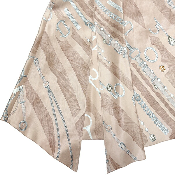 楽天市場】エルメス スカート 正装のエチュード シルク ピンクベージュ