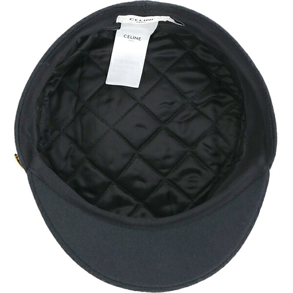 楽天市場】セリーヌ キャスケット トリオンフ ロゴ 57サイズ ウール