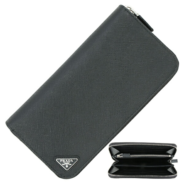 PRADA 【PRADA】プラダ長財布 サフィアーノ レザージップアラウンド