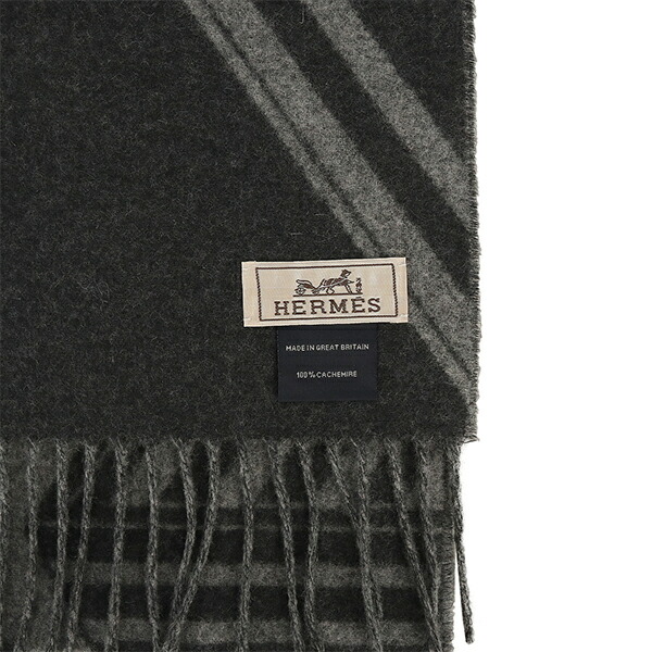 楽天市場】【新品】 エルメス マフラー ジグザグのサングル カシミヤ