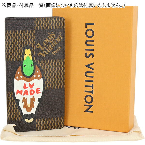 楽天市場】【未使用品】 ルイヴィトン 長財布 ポルトフォイユ ブラザ