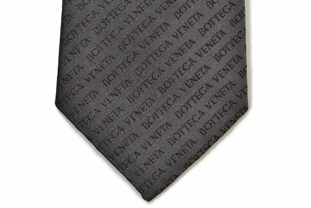 楽天市場】ボッテガヴェネタ ネクタイ BOTTEGA VENETA ロゴ/グレー