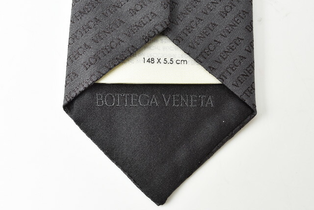 楽天市場】ボッテガヴェネタ ネクタイ BOTTEGA VENETA ロゴ/グレー