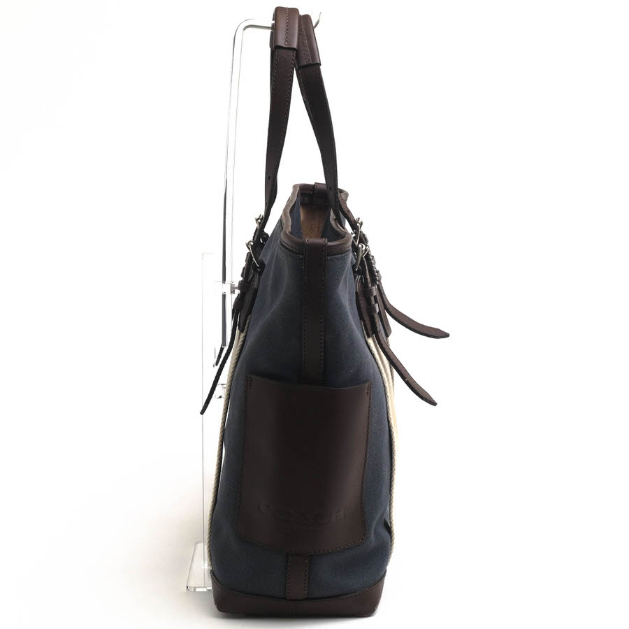 楽天市場】COACH トートバッグ コーチ 70896 Bleeker City Canvas Tote
