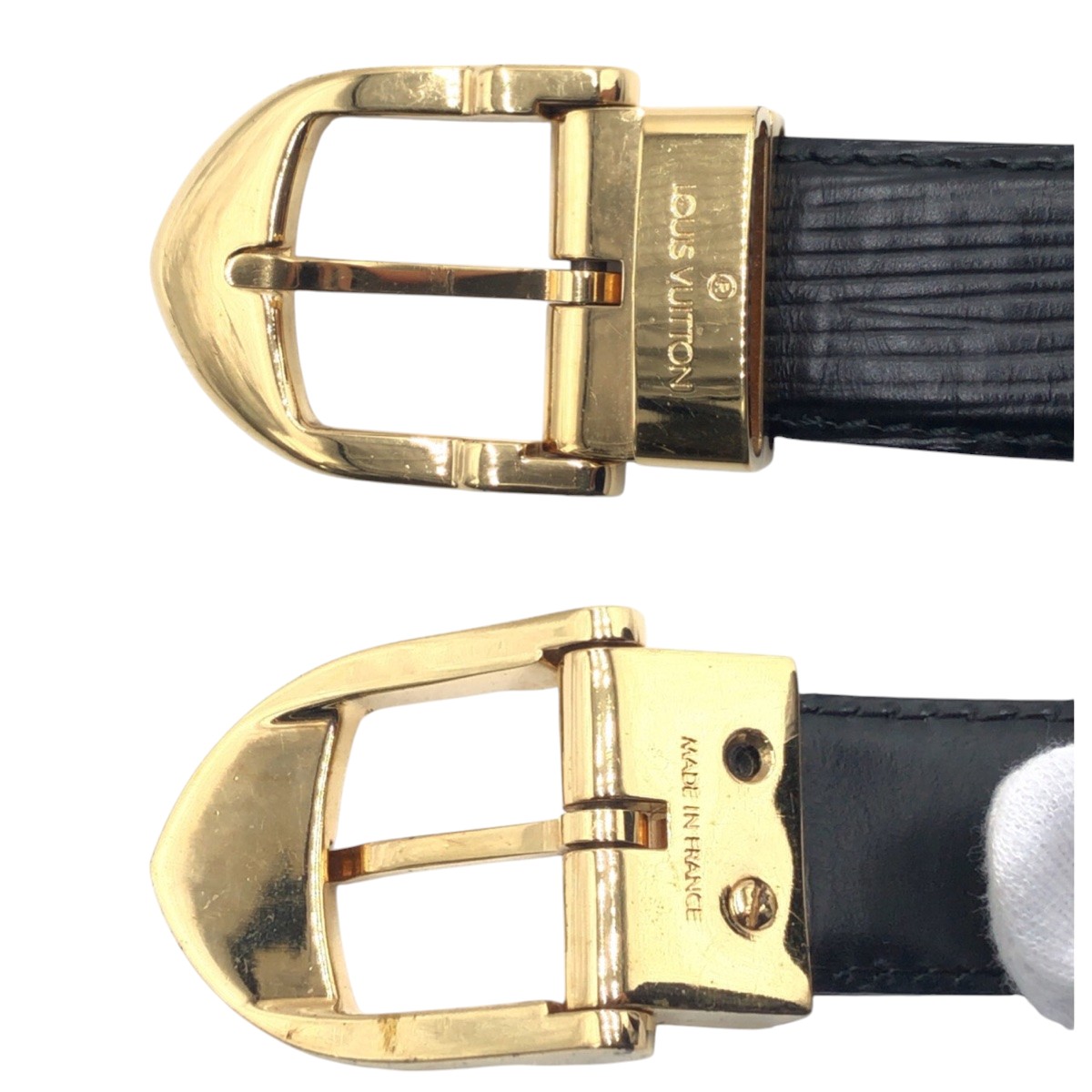 楽天市場】LOUIS VUITTON ルイヴィトン エピ サンチュール ブラック 黒