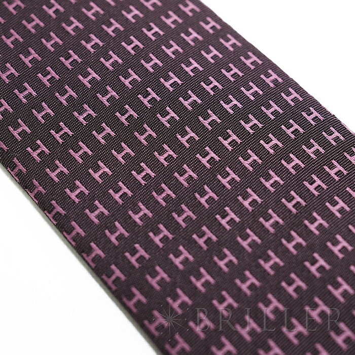 楽天市場】エルメス ネクタイ H織りタイ 7cm 《ファソネ H》 スリーズ