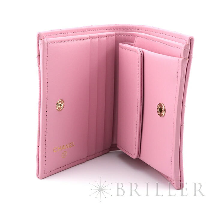 楽天市場】シャネル 二つ折りウォレット グレインドカーフスキン
