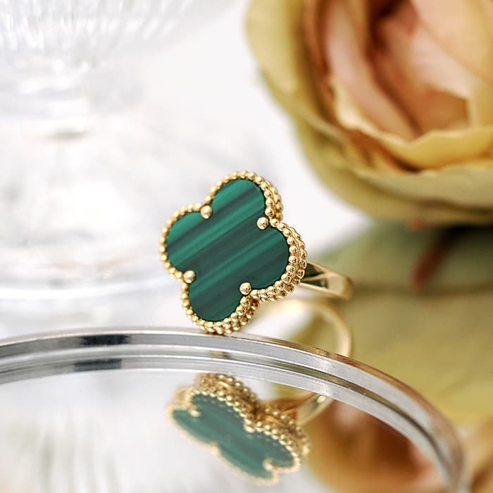 楽天市場】ヴァン クリーフ&アーペル マジック アルハンブラ リング