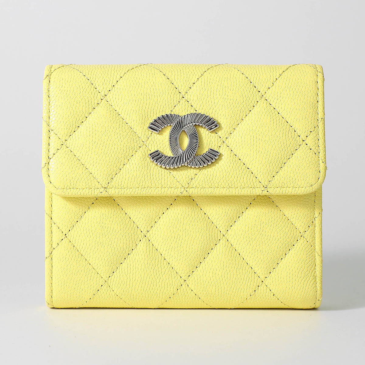 楽天市場】シャネル 2つ折り財布 CHANEL キャビアスキン CHANEL SMALL