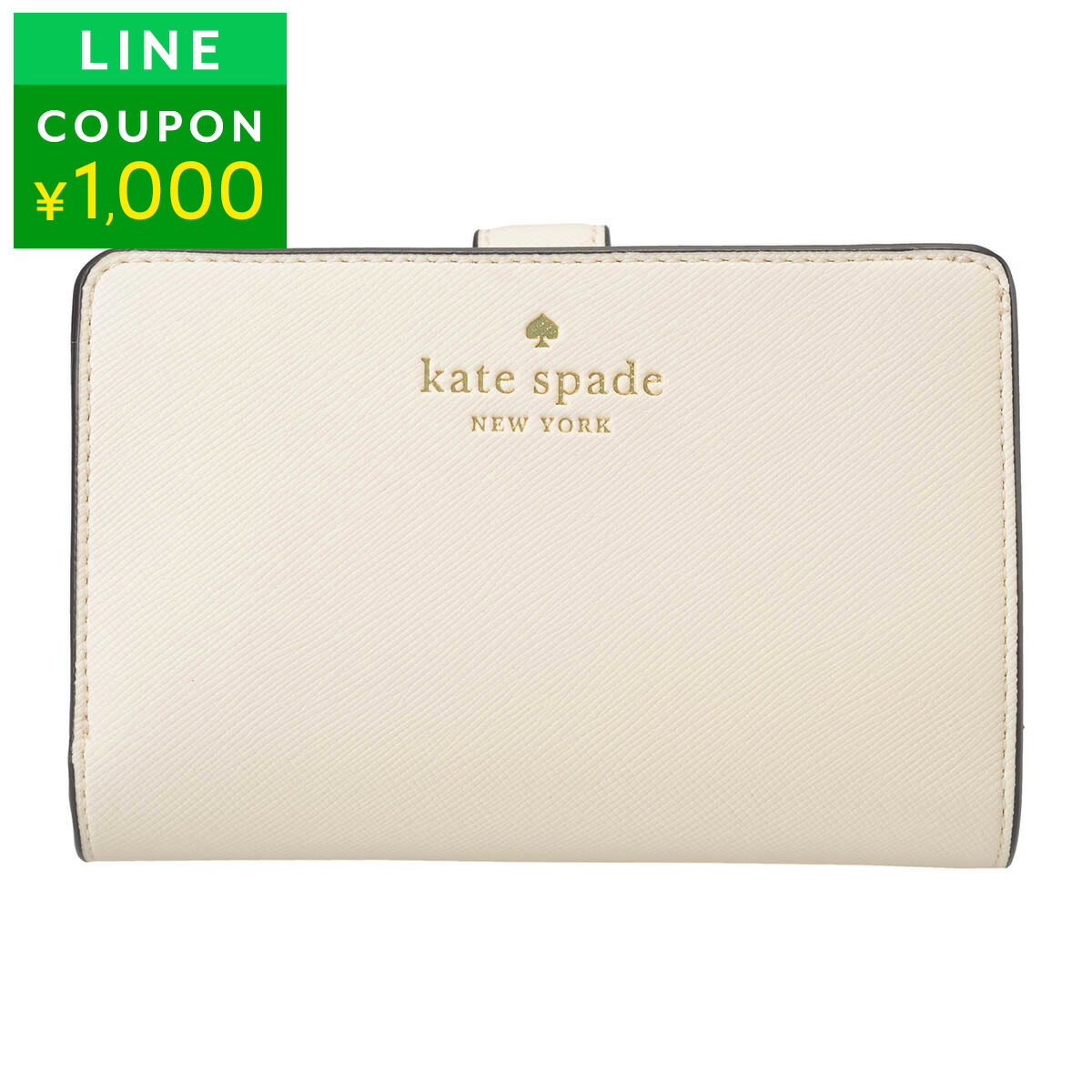 楽天市場】ケイトスペード 二つ折り財布（カラーホワイト）（バッグ