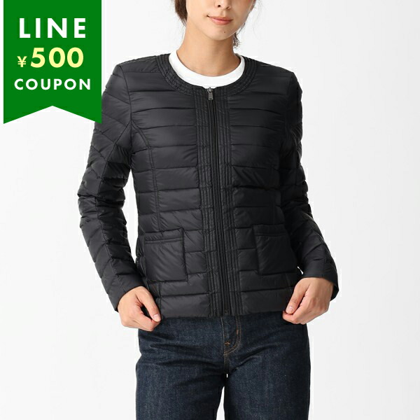 楽天市場】ジョット ダウンジャケット コート ブラック レディース