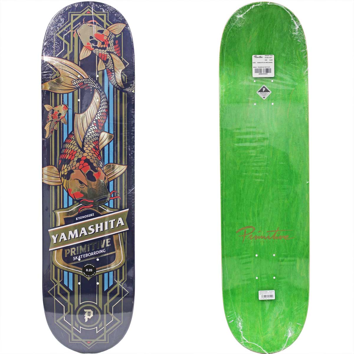 楽天市場】プリミティブ 8.0/8.25インチ スケボー デッキ Primitive