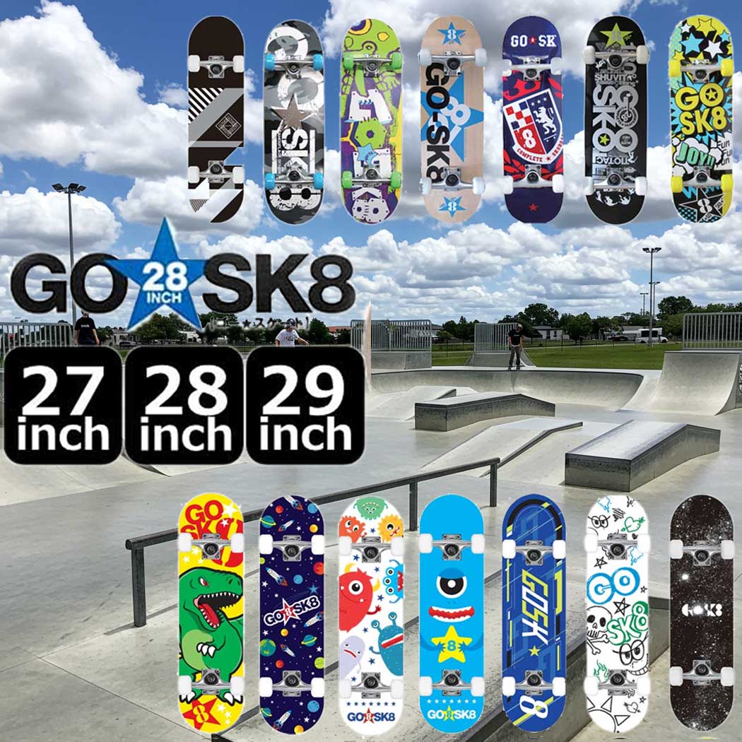 楽天市場】即納！スケボー 子供【3〜8才用】取扱説明書付 GOSK8 │7.25