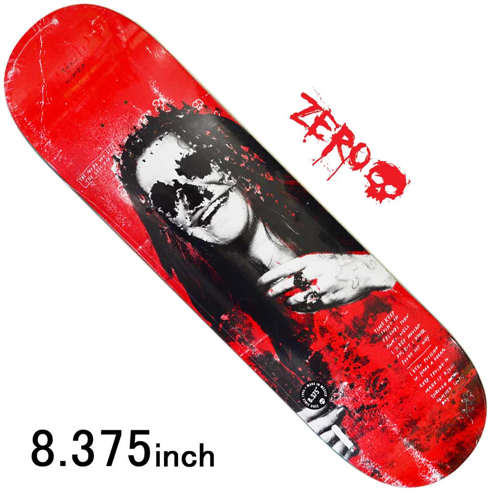 楽天市場】ゼロ スケボー デッキ │8.375インチ│ ZERO Skateboards