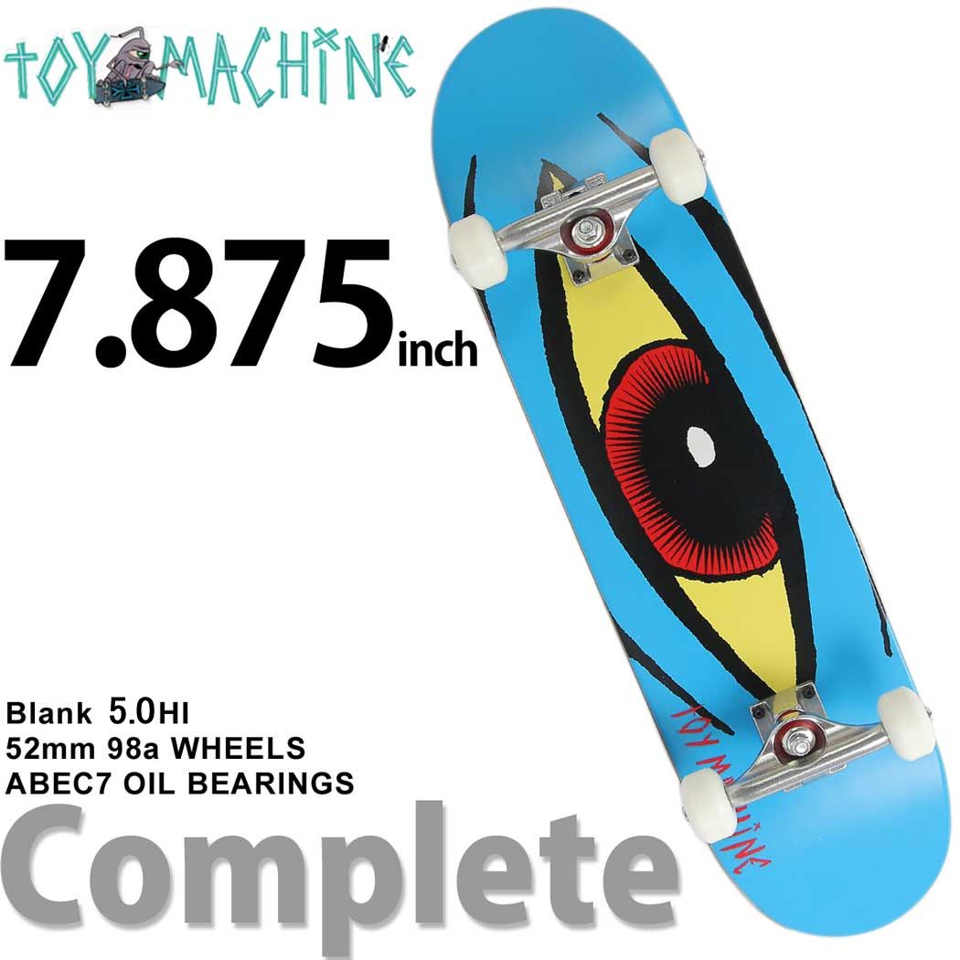 楽天市場】トイマシーン │7.875│ スケボー コンプリート Toy Machine