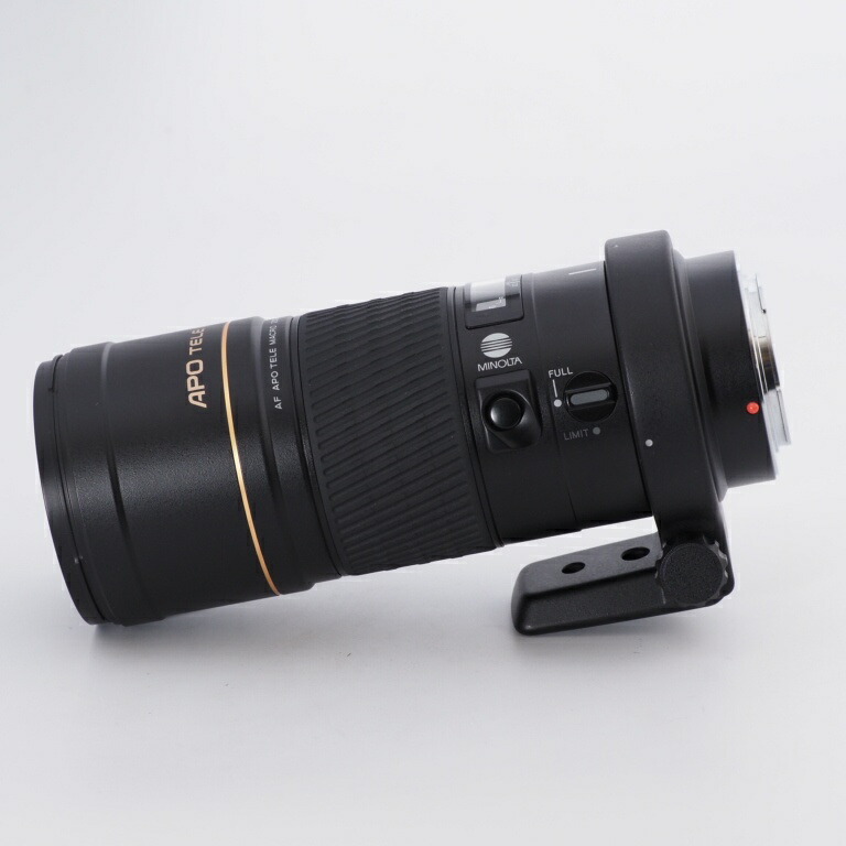 楽天市場】MINOLTA ミノルタ AF APO TELE MACRO 200mm F4 G レンズ