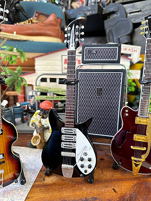 リッケンバッカー325風 エレキギター ブラック ジョンレノン モデル 3