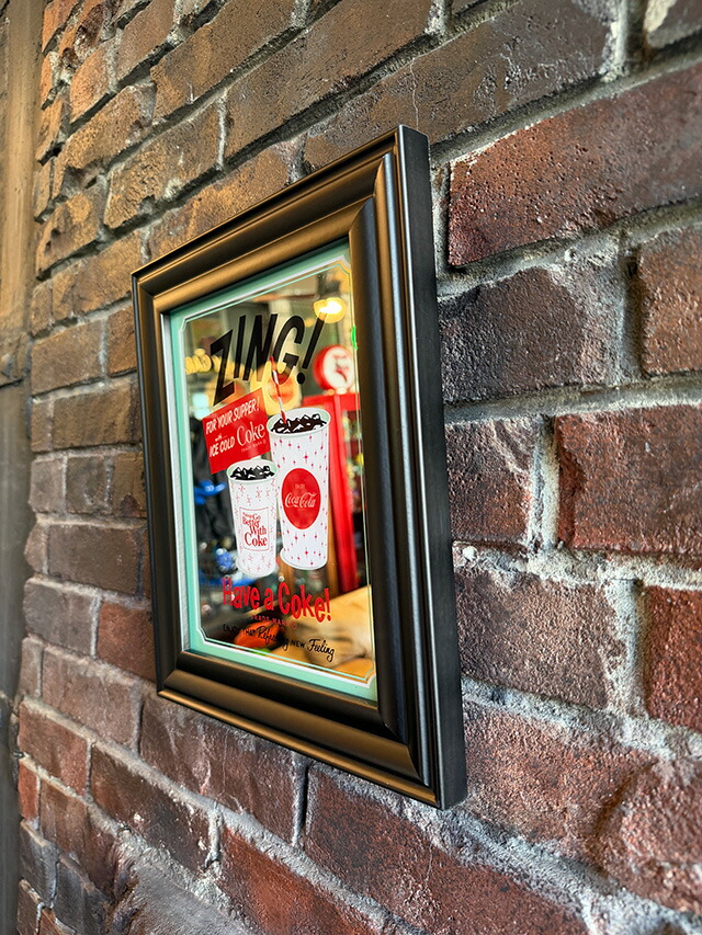 楽天市場】コカ・コーラ ヴィンテージミラーサイン （ZING