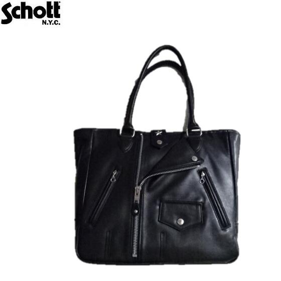 楽天市場】Schott ワンスターレザーライダーストートバッグLEATHER