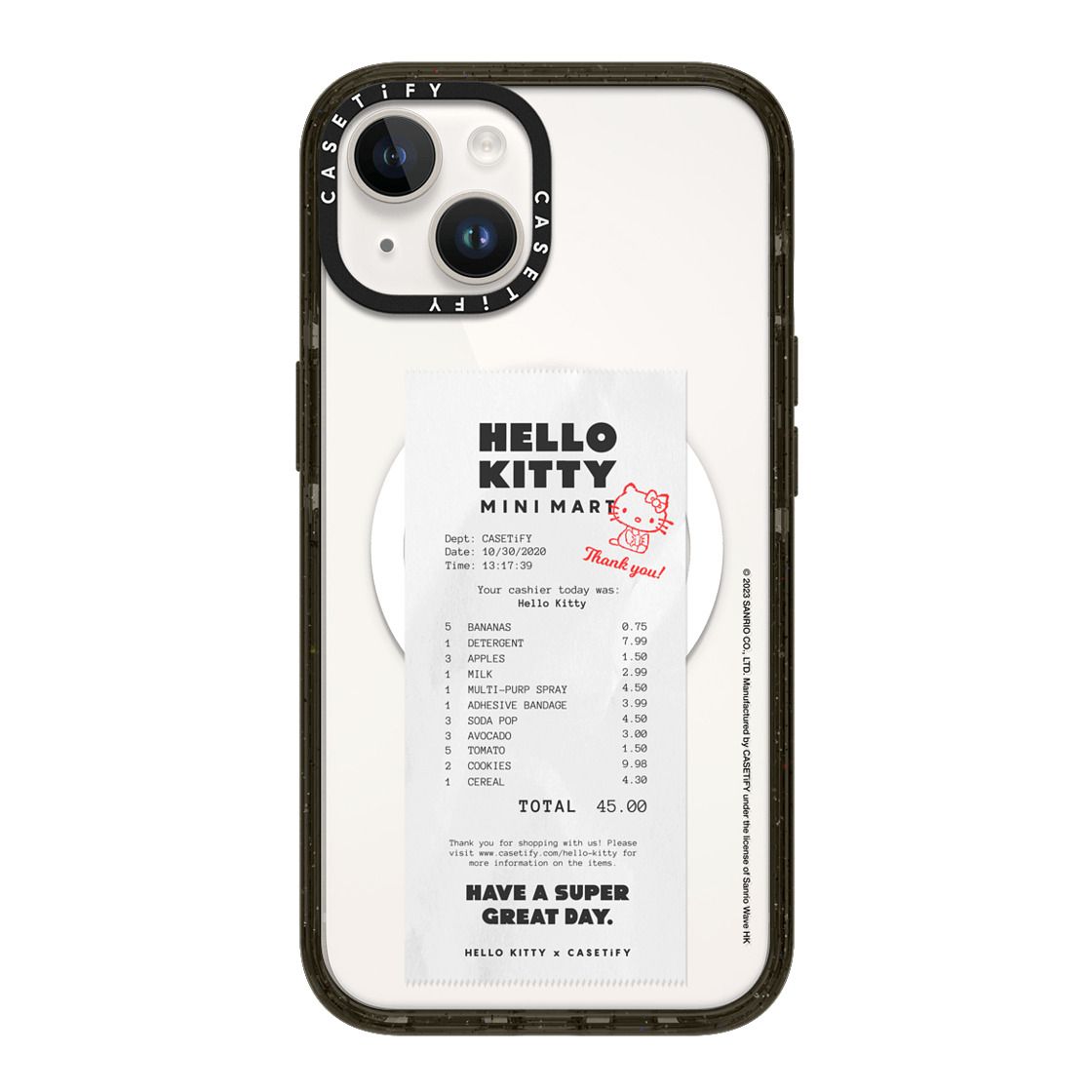 楽天市場】【公式】CASETiFY Hello Kitty コラボ iPhone14 Pro Max