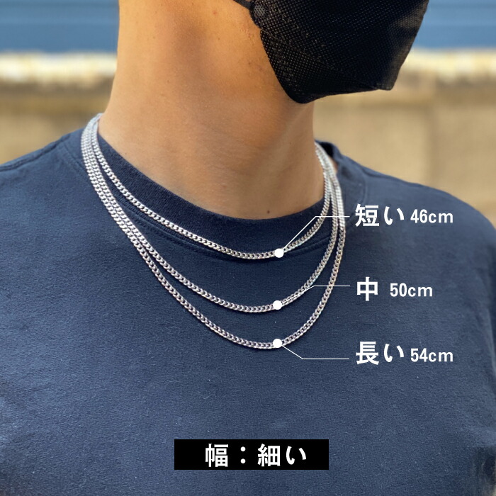 楽天市場】【送料無料】メンズ ネックレス ステンレス チェーン