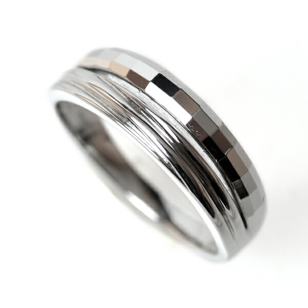 楽天市場】プラチナ リング 指輪 デザインリング レディース 斜め線