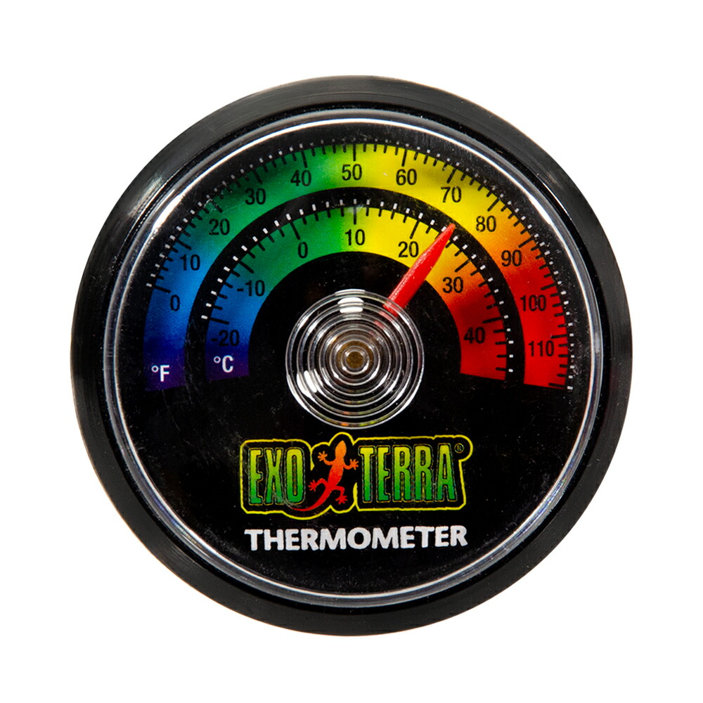 楽天市場】GEX エキゾテラ アナログ温度計 爬虫類 関東当日便