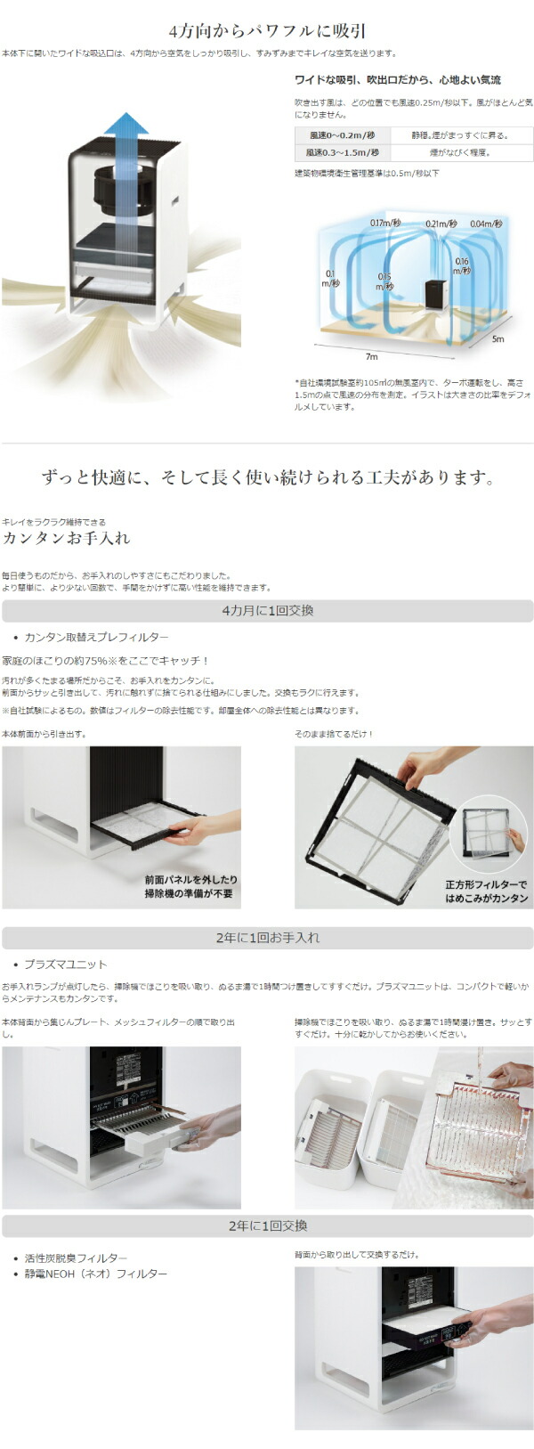 楽天市場】【送料無料】ダイニチ CL-HB924 空気清浄機 38畳まで 日本製