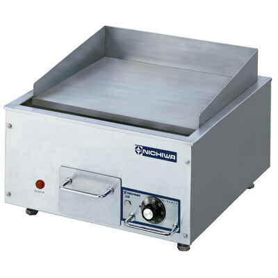 楽天市場】MTEG-3 ニチワ電機 電気ミニグリドル 電気グリドル アナログ