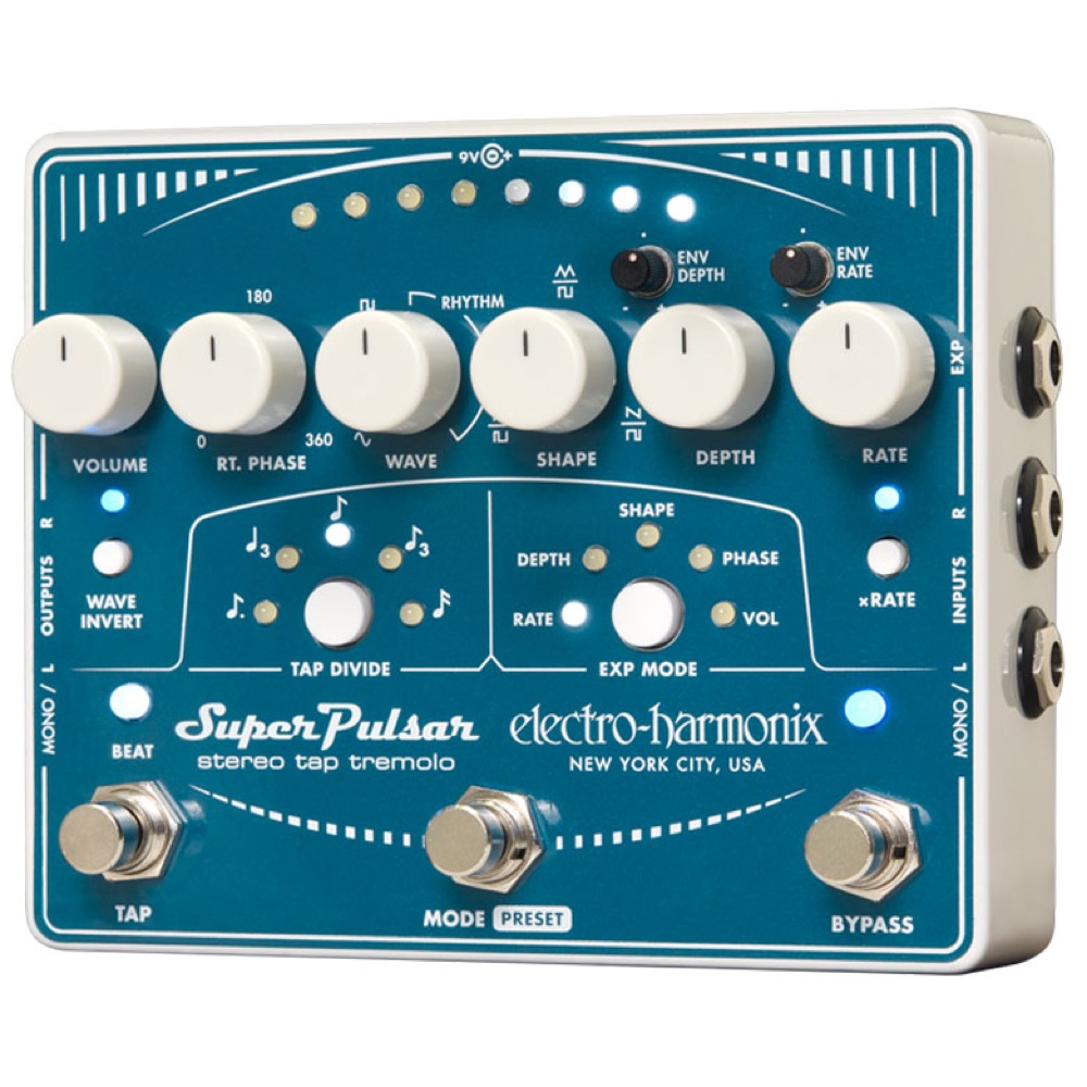 楽天市場】ELECTRO-HARMONIX Super Pulsar ステレオタップ トレモロ