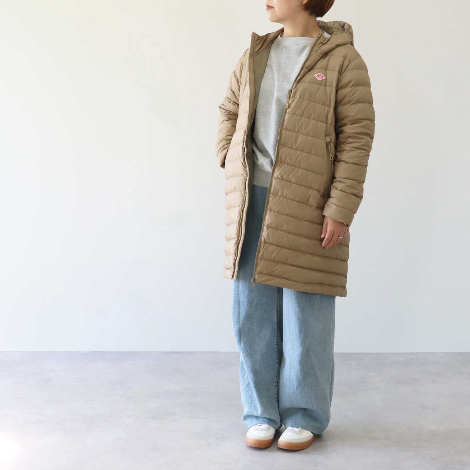 楽天市場】XS-Mサイズ ダントン ナイロンタフタ ミドル ダウン フード