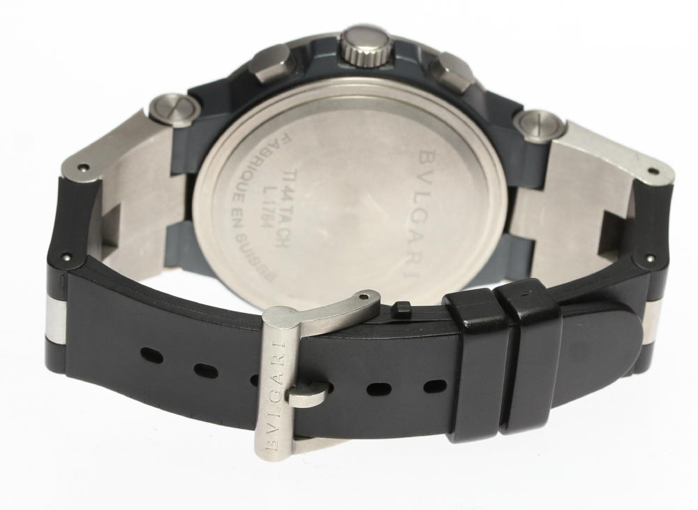 楽天市場】【BVLGARI】ブルガリ ディアゴノ チタニウム クロノグラフ