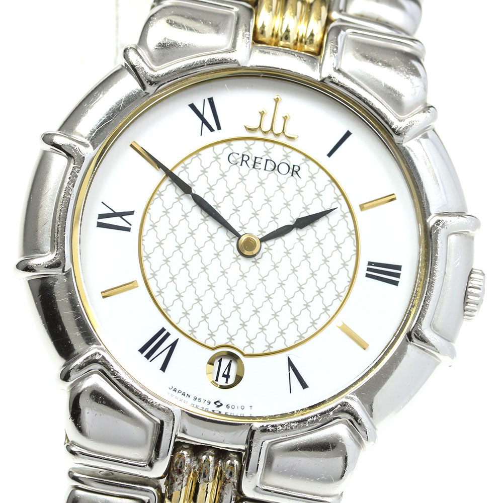 楽天市場】保証書付【SEIKO】セイコー クレドール 5A70-0160 クォーツ