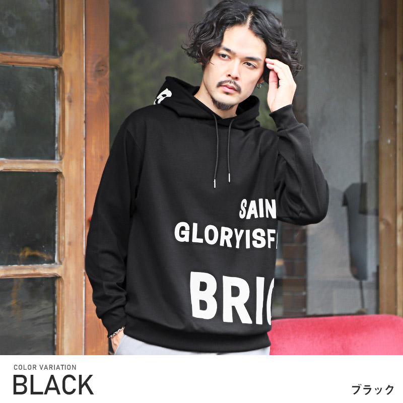 楽天市場】【光沢プリントパーカー】メンズパーカー フード フーディー