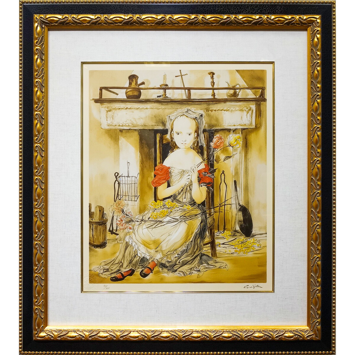 楽天市場】藤田嗣治（絵画｜アート・美術品・骨董品・民芸品）：ホビー