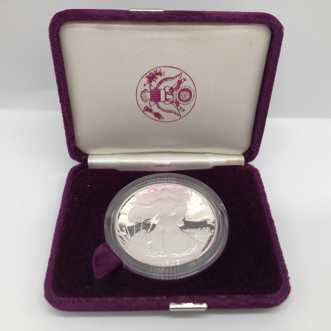 楽天市場】アメリカ 1ドル銀貨 1986年 1オンス 『プルーフ