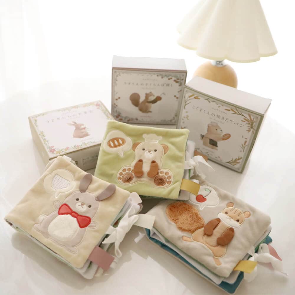 楽天市場】【セット購入で先着巾着付】布絵本 アマノッポ ふんわり