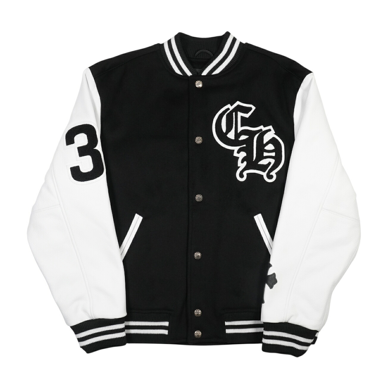楽天市場】クロムハーツ CHROME HEARTS ヴァーシティ VARSITY 33 JKT