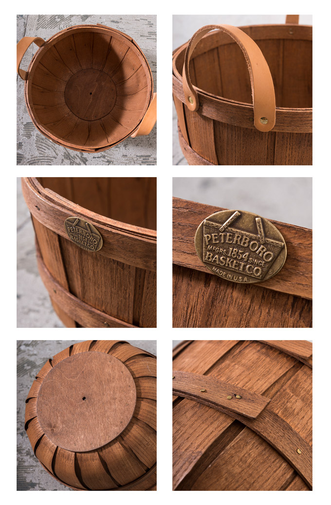 楽天市場】Made in USA【PETERBORO BASKET COMPANY】ピーターボロ