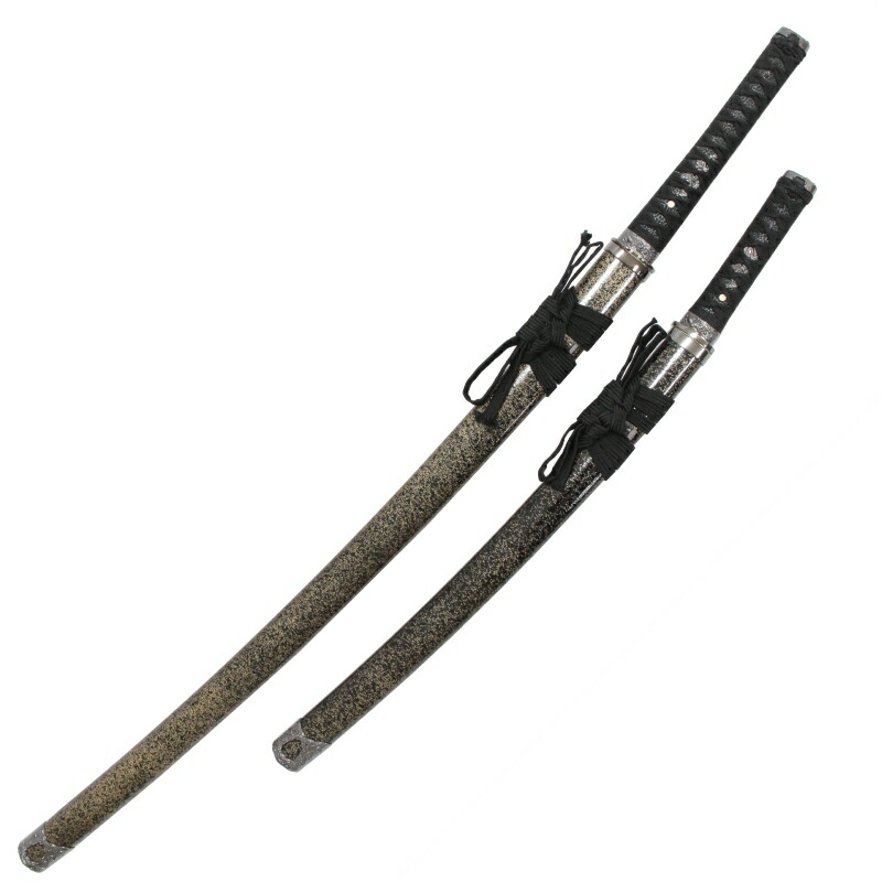 楽天市場】模造刀 戦国シリーズ 姫鶴 一文字 黒 上杉家宝刀 大小刀 刃