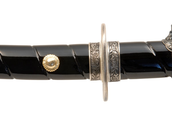 楽天市場】模造刀 刀剣 国宝 蛭巻太刀写 大和伝 手掻包永 太刀 刀袋付