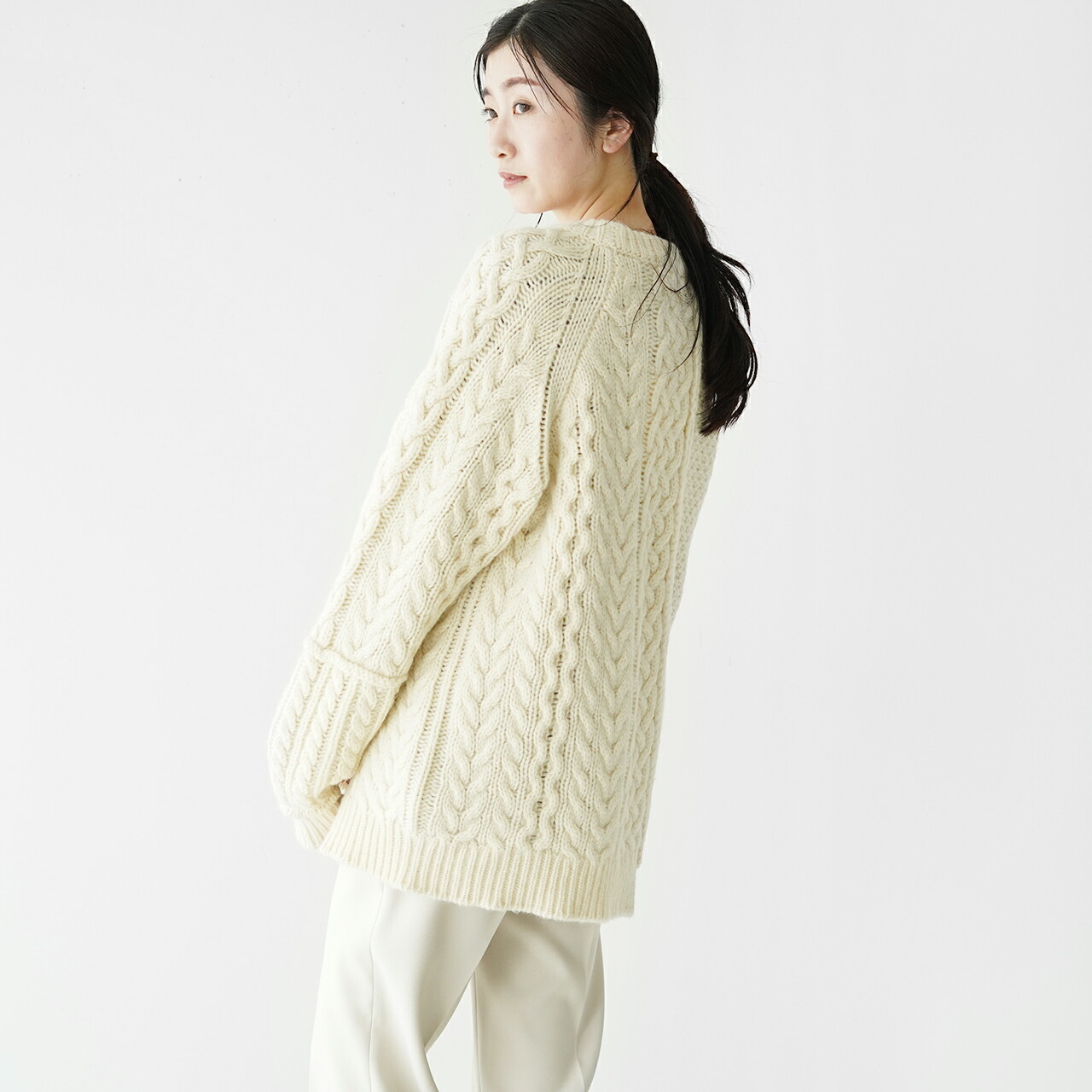 楽天市場】シンゾーン THE SHINZONE リンク ケーブル ニット セーター