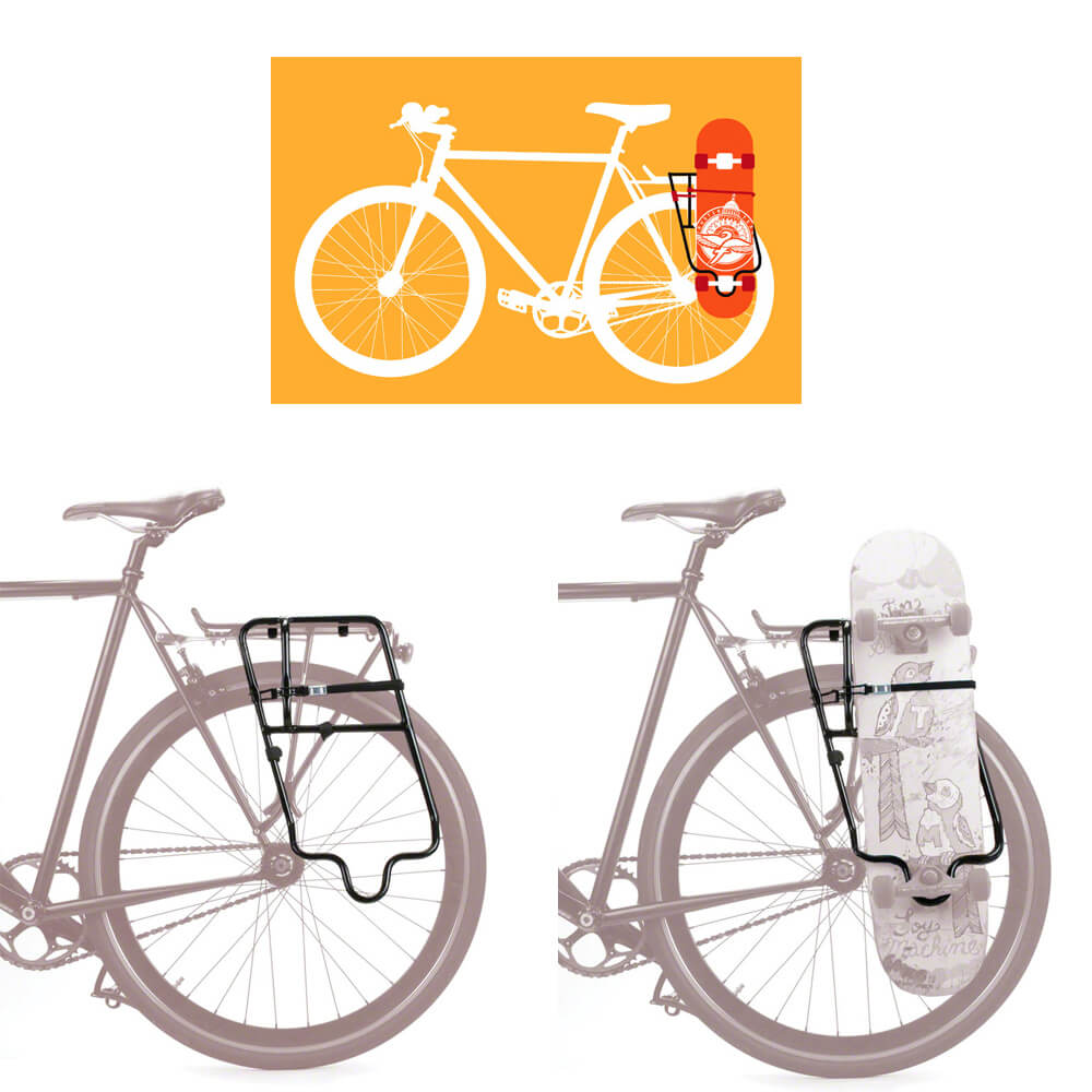 楽天市場】スケボー スケートボード を自転車に簡単装着 FAIRDALE