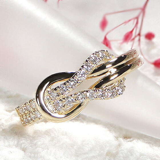 楽天市場】K18YG【0.26ct】ダイヤモンド リング【送料無料】ダイア
