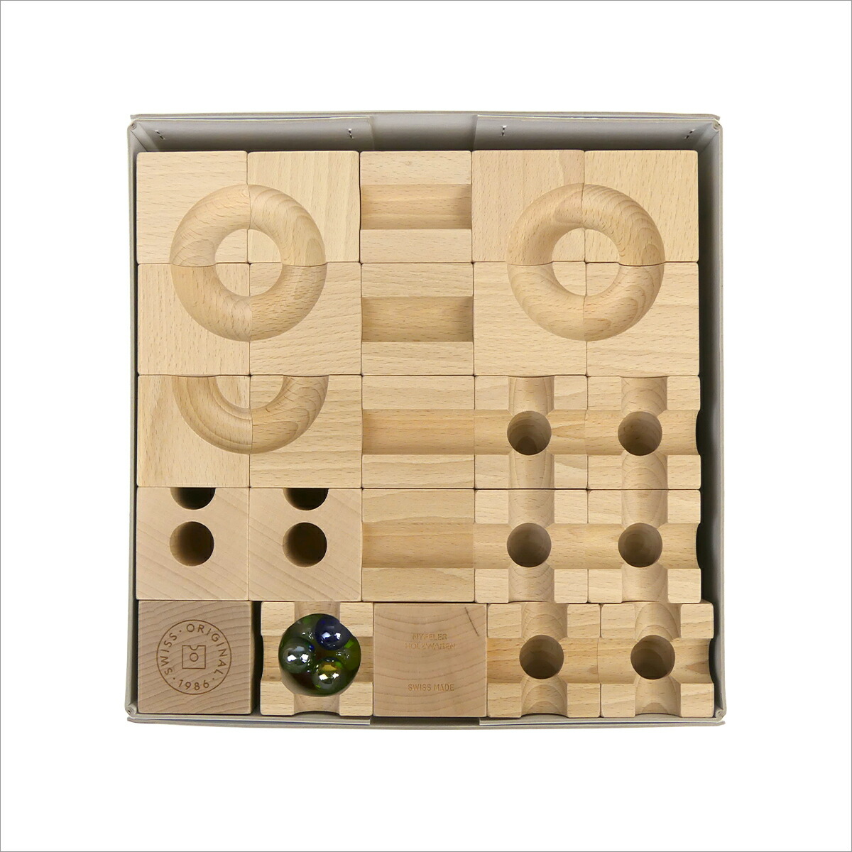 楽天市場】【訳あり・箱不良】積み木 知育玩具 5歳 木製キュボロ